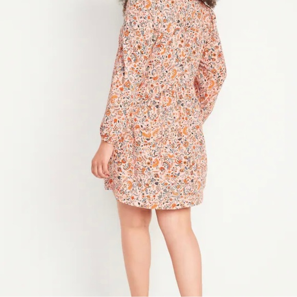 Old Navy floral long sleeve dress - Picture 4 of 4